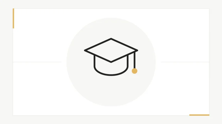 Chapeau de diplômé symbolisant la formation