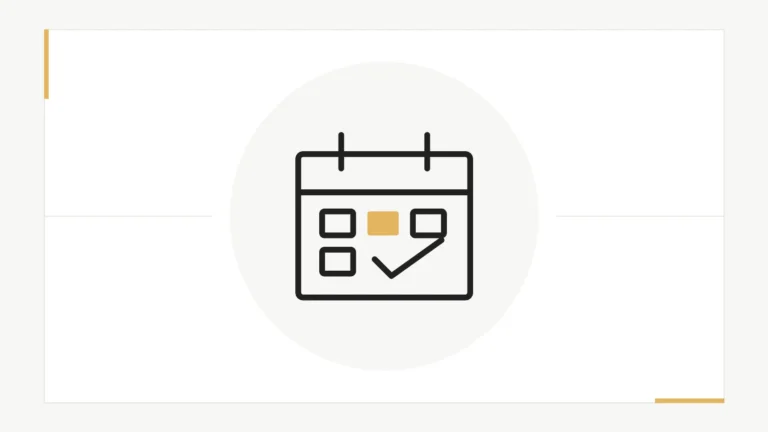 Calendrier de réservation en ligne avec date confirmée